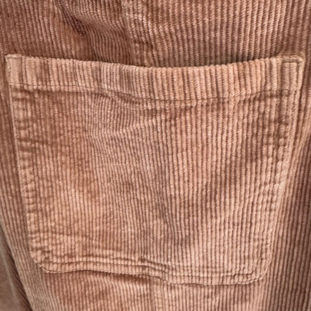 True Craft Tan Corduroy Overalls - Picture 6 of 8